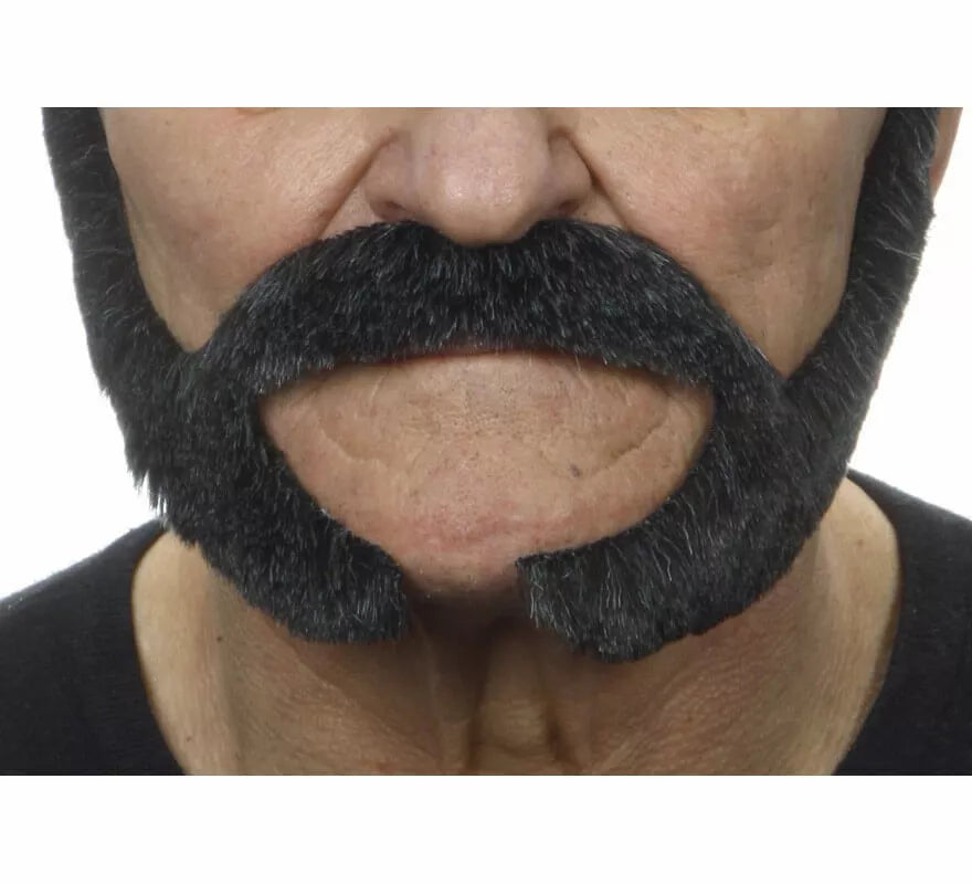 Translation missing: es.Bigote con Perilla y Patillas negro con canas