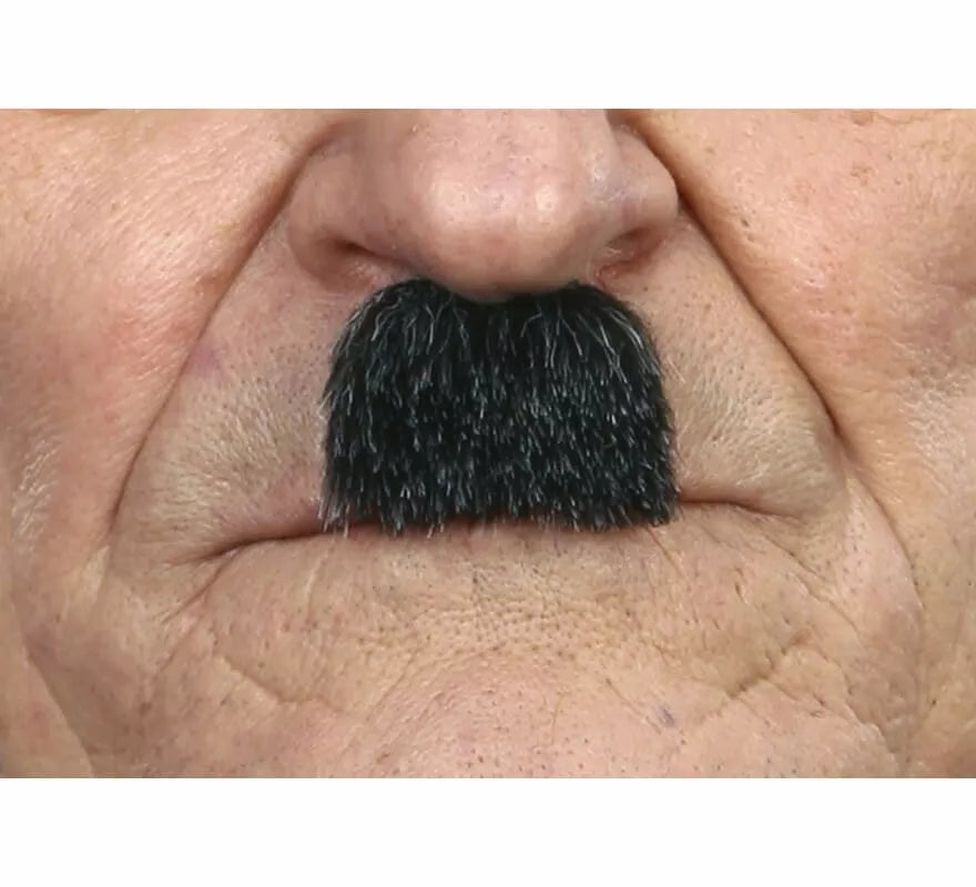 Bigote de Charlot negro
