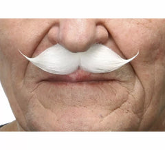Bigote de Época blanco