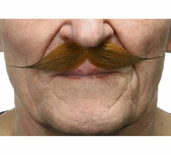 Bigote de Época marrón