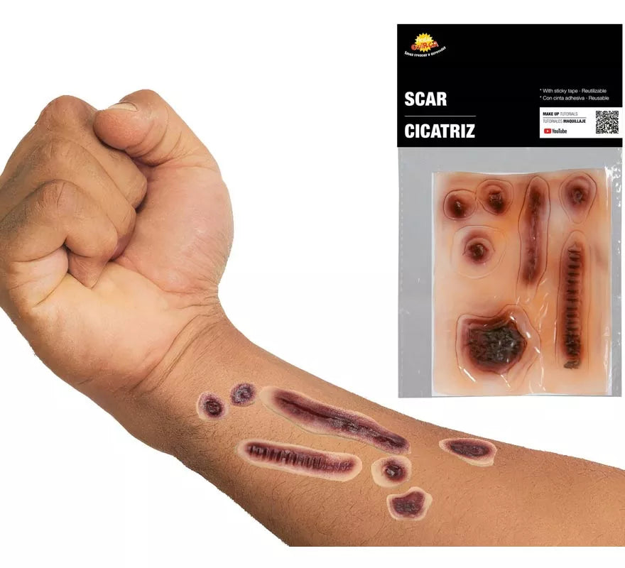 Translation missing: es.Blister con 6 Cicatrices de Látex