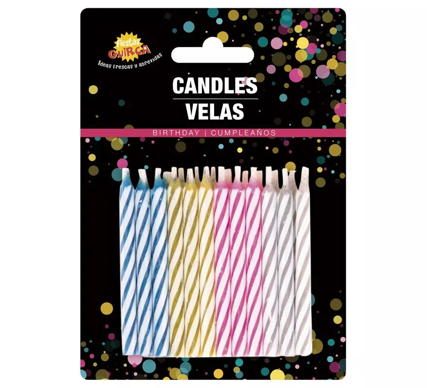 Translation missing: es.Blister de 24 Velas de Cumpleaños