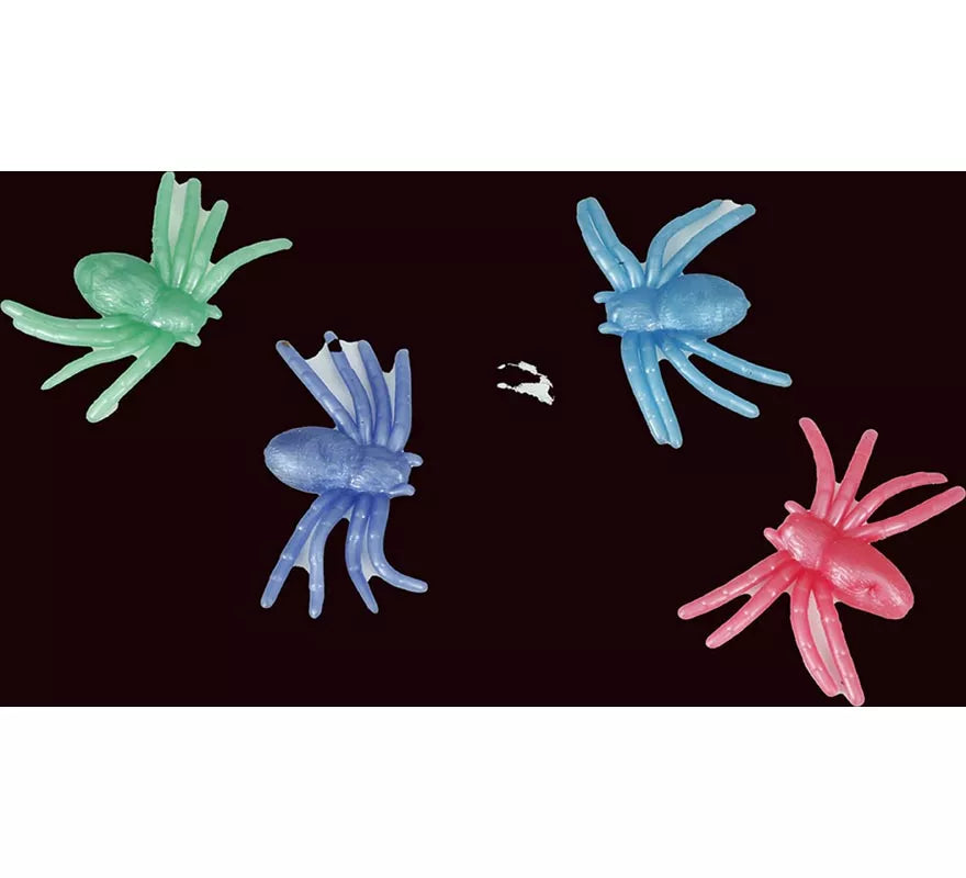 Translation missing: es.Blíster de 4 Arañas Silicona de 4x7 cm