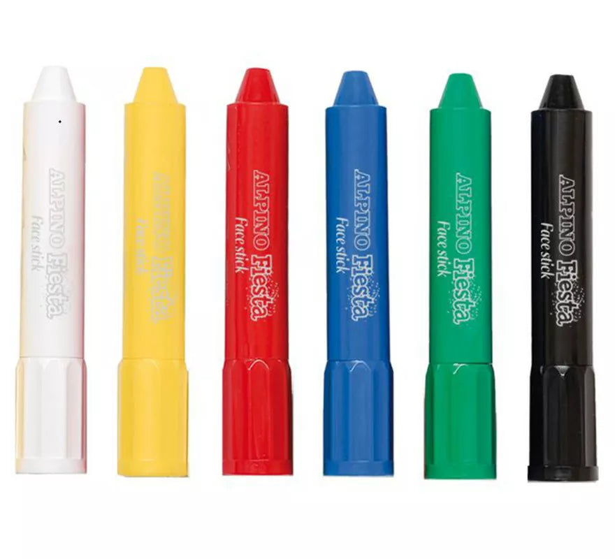 Translation missing: es.Blíster de 6 Alpino Face Stick Colores Variados