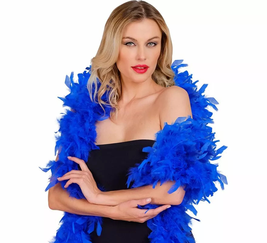 Translation missing: es.Boa de Plumas de 1,80 m y 80 g en varios colores