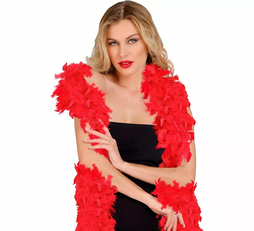 Translation missing: es.Boa de Plumas de 1,80 m y 80 g en varios colores