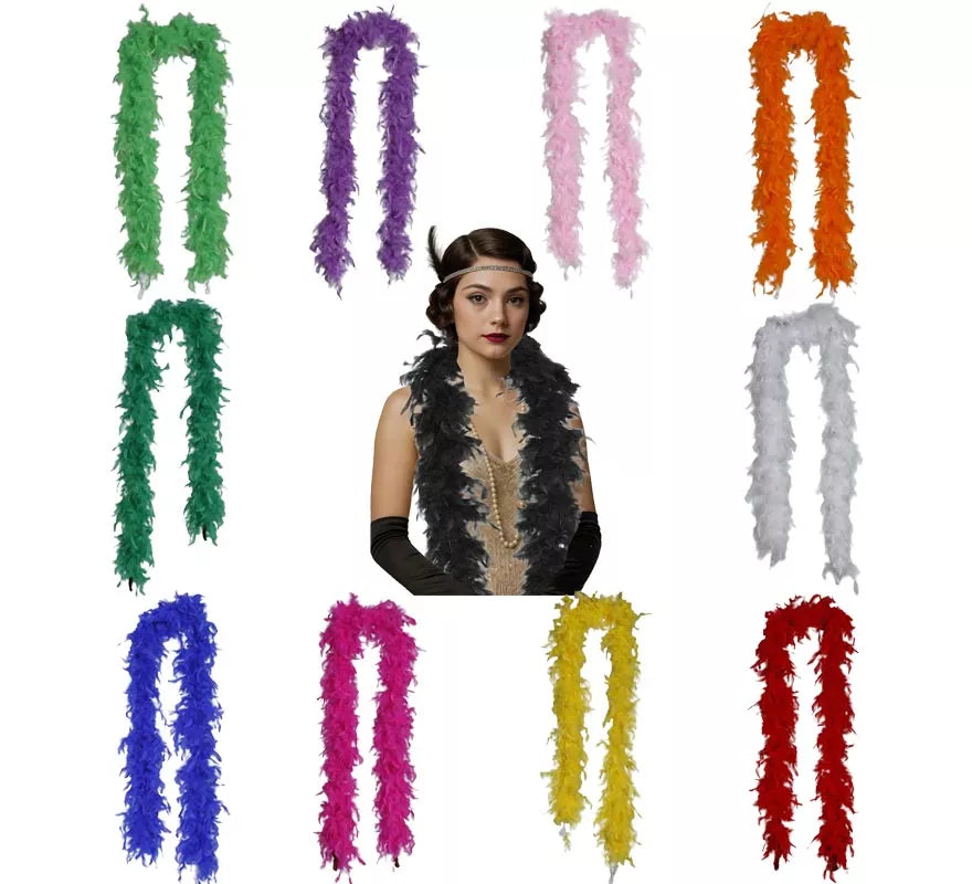 Translation missing: es.Boa de Plumas de 80 g en varios colores