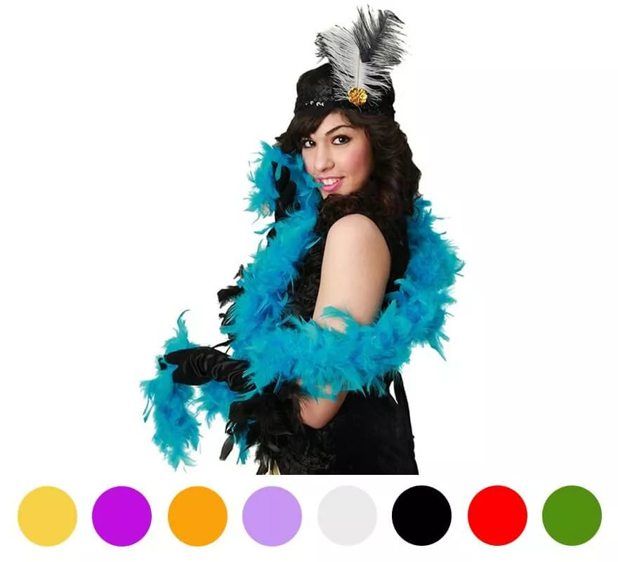 Translation missing: es.Boa de Plumas en varios colores 66 gr y 200 cm