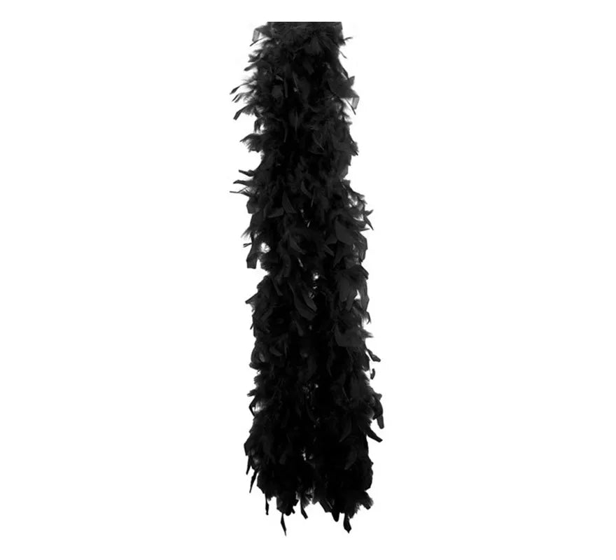 Translation missing: es.Boa de Plumas negra de 1,80 m y 50 g
