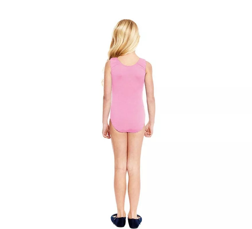 Translation missing: es.Body o Maillot con tirante ancho rosa para niña