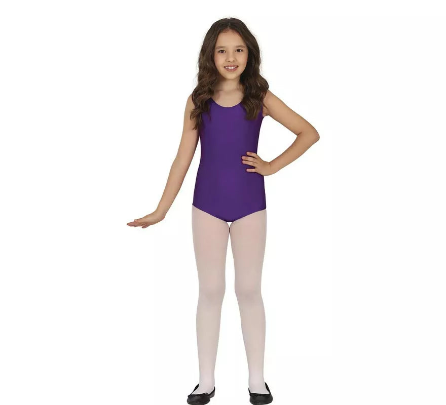 Translation missing: es.Body o Maillot Lila sin mangas para niños