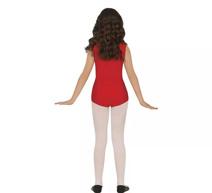 Translation missing: es.Body o Maillot Rojo sin mangas para niños