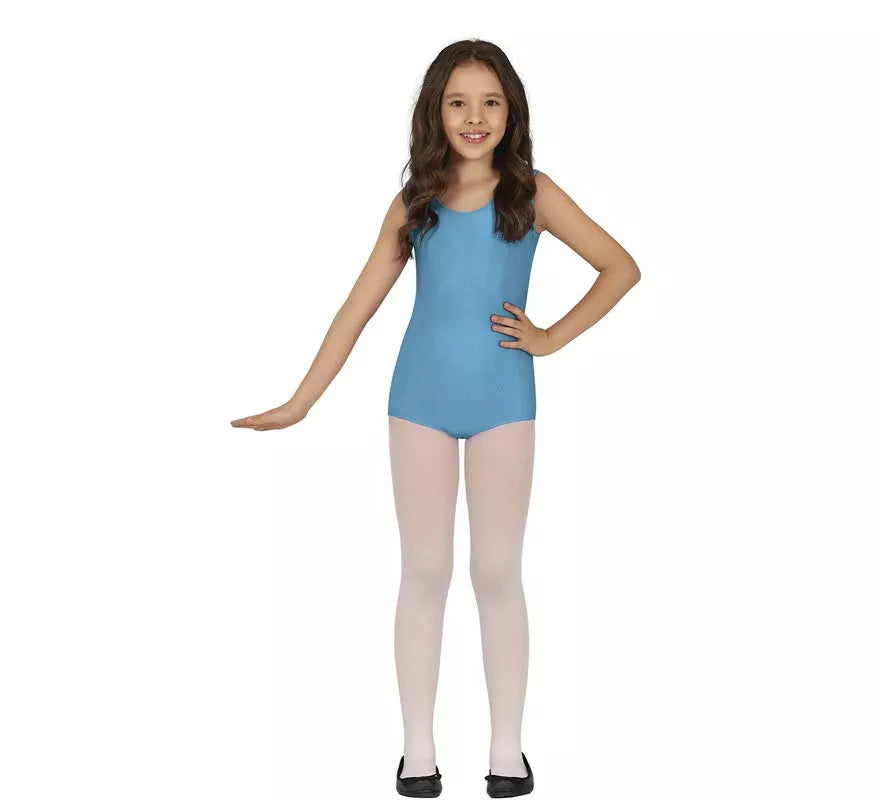 Translation missing: es.Body o Maillot Turquesa sin mangas para niños