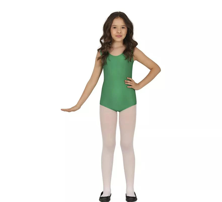 Translation missing: es.Body o Maillot Verde sin mangas para niños