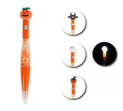 Bolígrafo de Halloween en modelos surtidos con luz de 17,5 cm