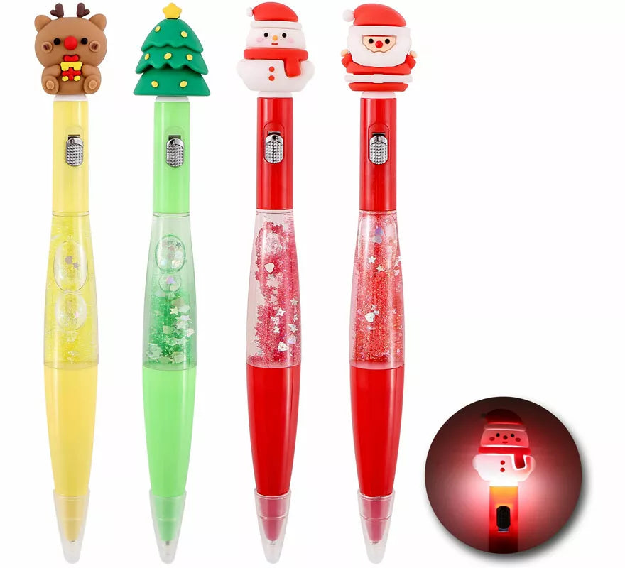Translation missing: es.Bolígrafo de Navidad con Luz modelos surtidos