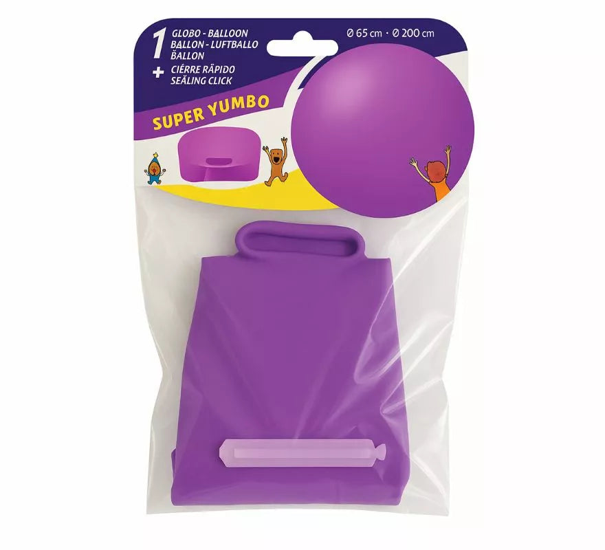 Translation missing: es.Bolsa 1 Globo 65 cm Ø SUPER YUMBO + CIERRE RÁPIDO