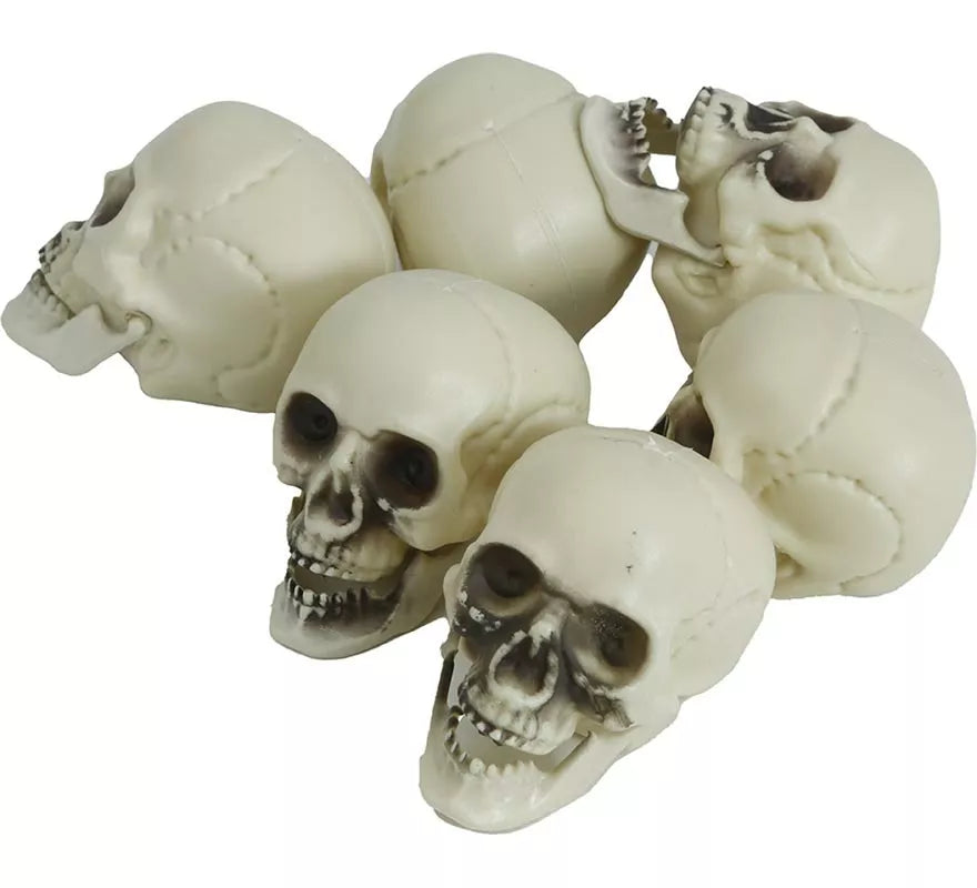 Translation missing: es.Bolsa 6 Calaveras de 6 cm