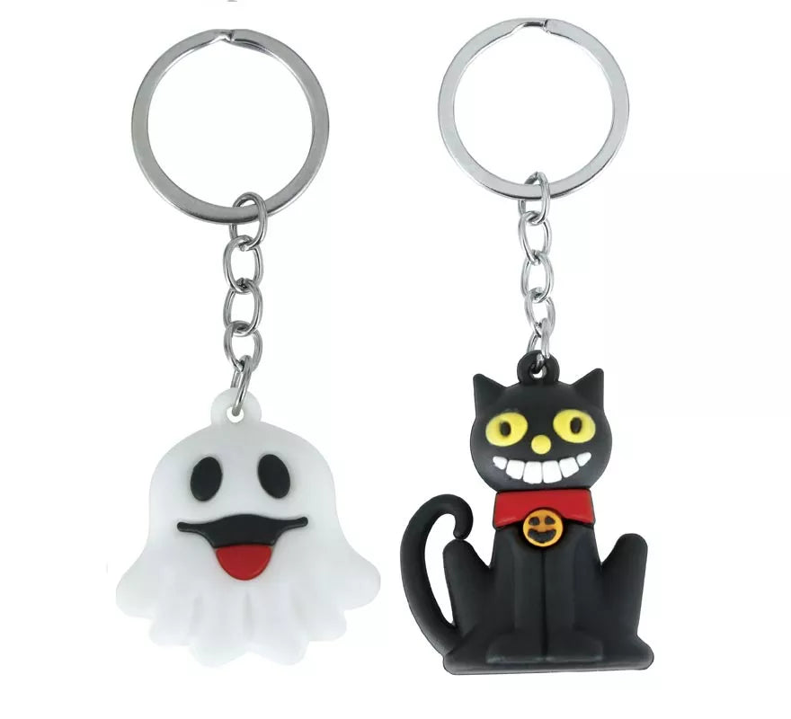 Bolsa 6 Llaveros Halloween de 4.5 cm