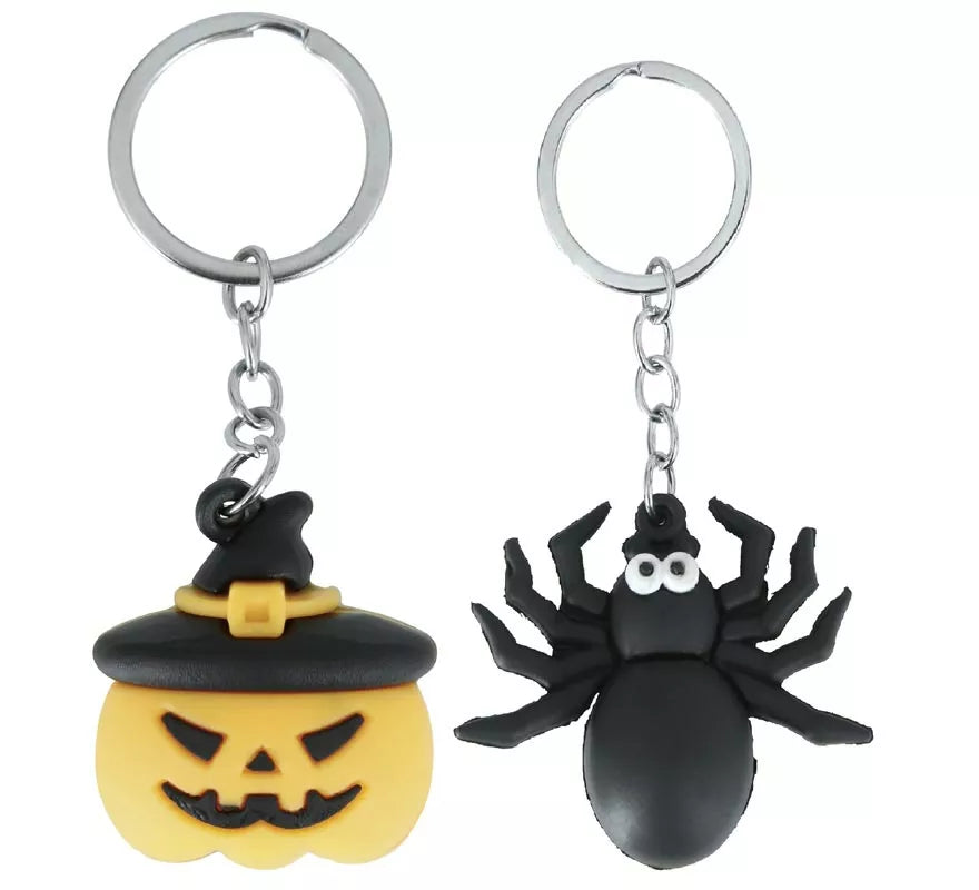 Bolsa 6 Llaveros Halloween de 4.5 cm