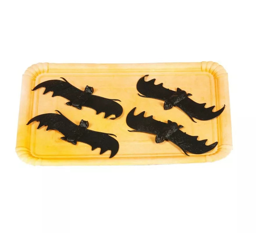 Translation missing: es.Bolsa de 4 Murciélagos de 11cm para Halloween