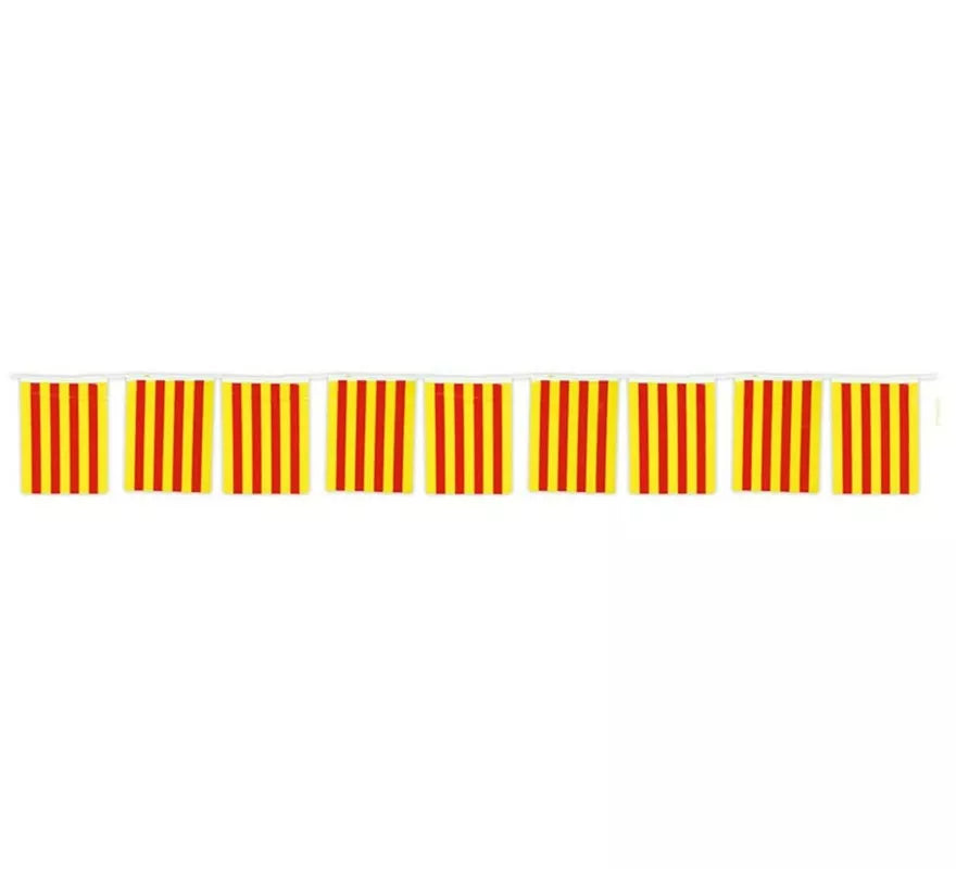 Translation missing: es.Bolsa de 50 mts. Bandera regional Catalana de Plástico