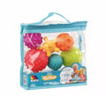 Bolsa de 6 Bolas Sensoriales para bebé