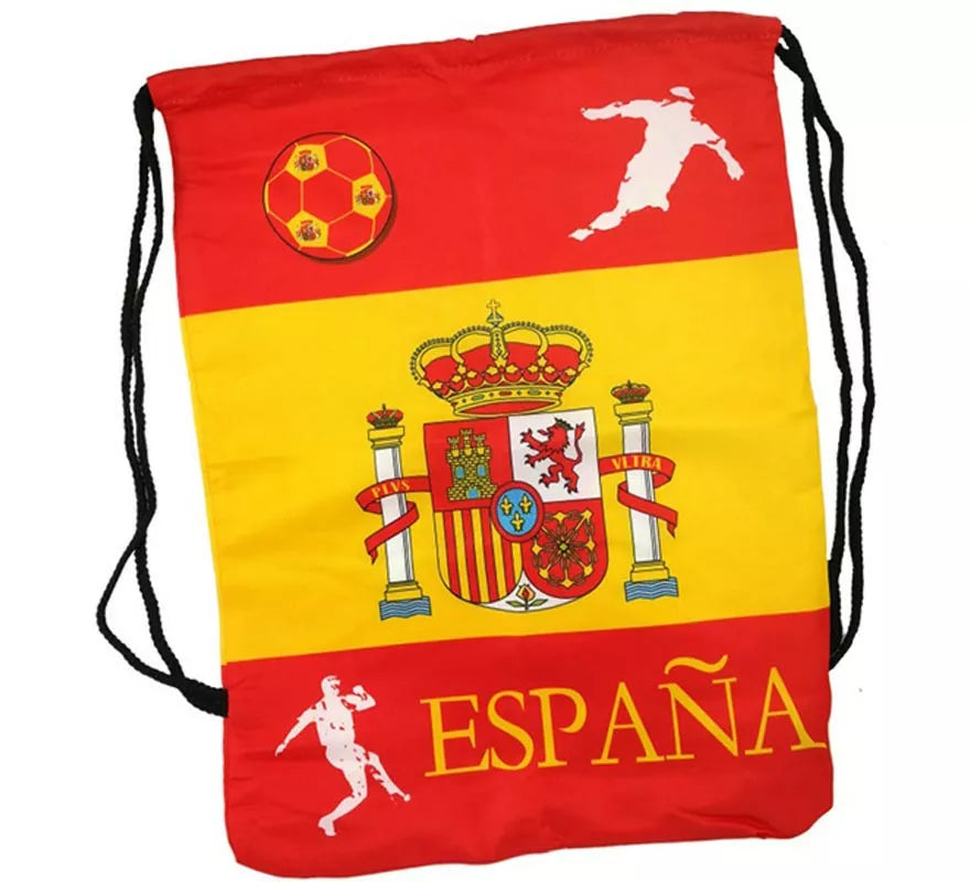 Translation missing: es.Bolsa de cordón de tela de España de 44x36 cm