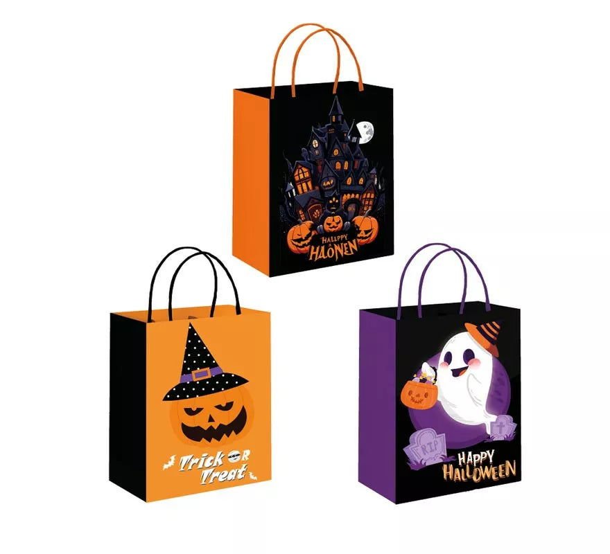 Translation missing: es.Bolsa de Regalo Halloween en modelos surtidos de 21x25,5x11 cm
