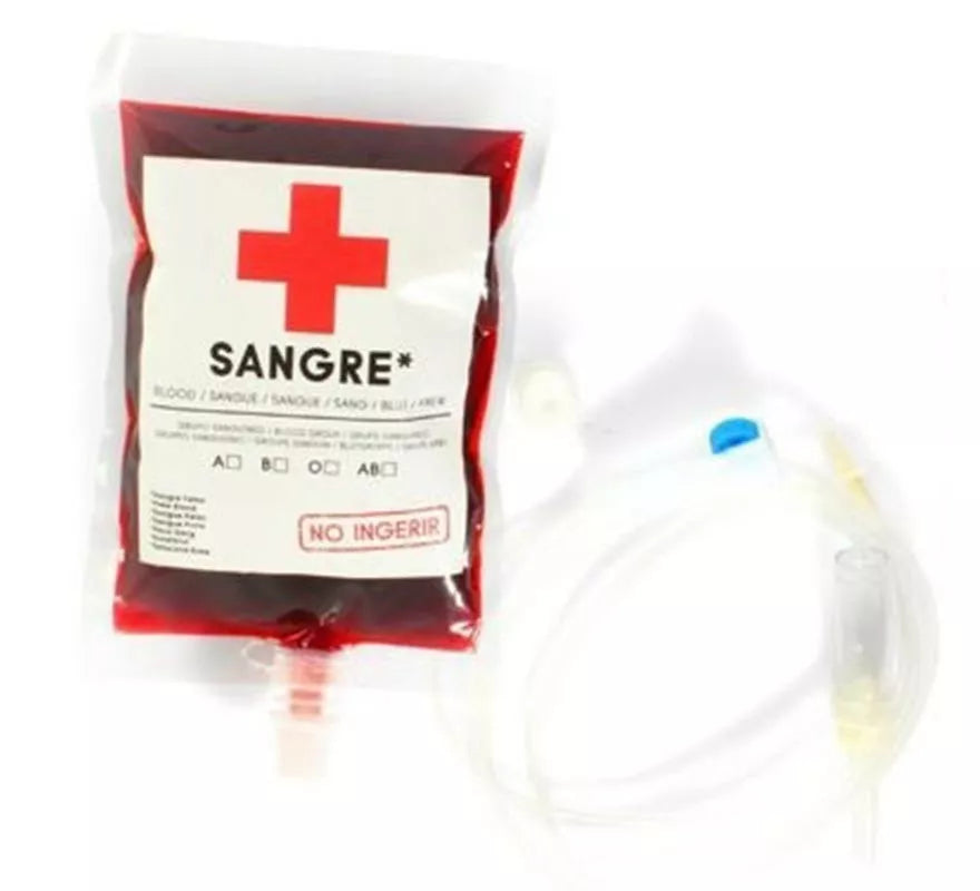 Translation missing: es.Bolsa de Transfusión de Sangre Falsa de 250 ml