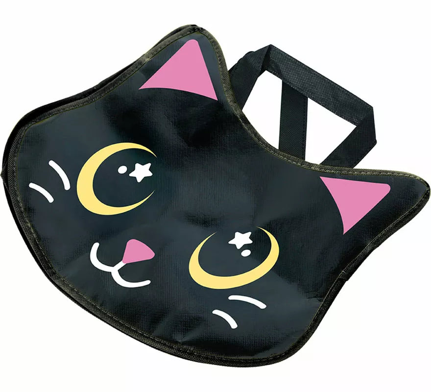 Bolsa Gato negro Metalizada de 29x31 cm