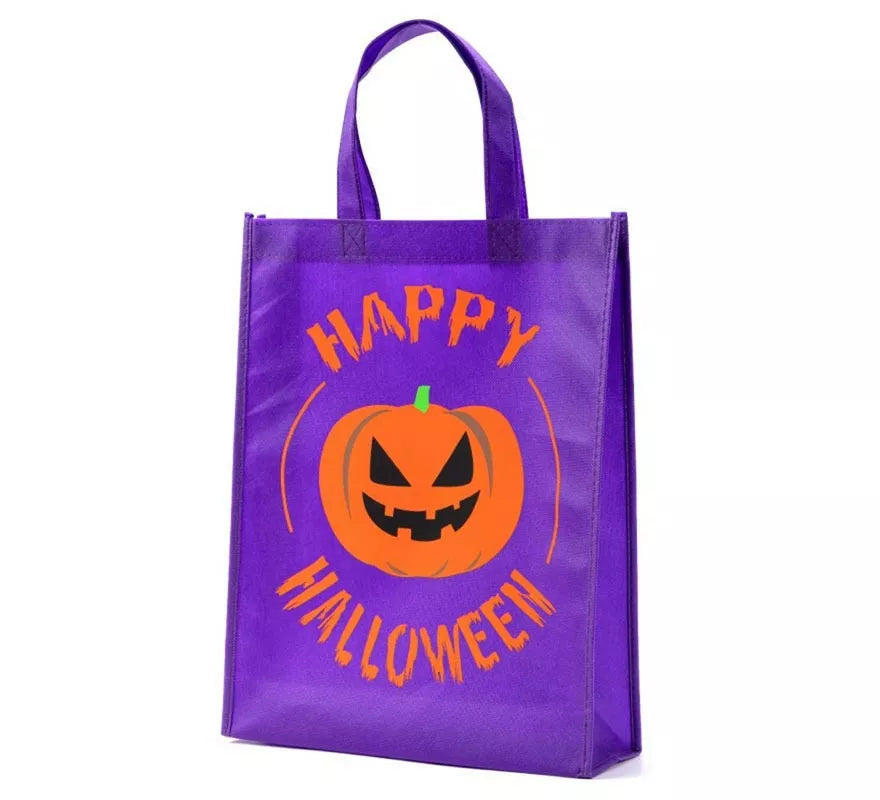 Translation missing: es.Bolsa Happy Halloween Calabaza de 38x30x10 cm