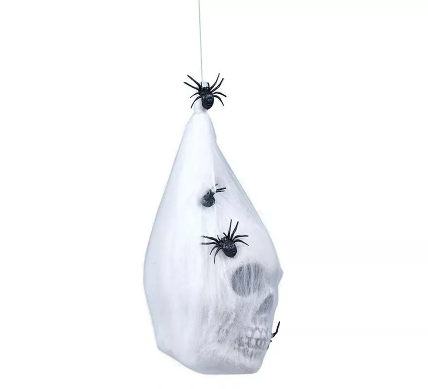 Translation missing: es.Bolsa Telaraña con Calavera de 25 cm