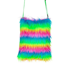 Bolso de Peluche Arcoíris