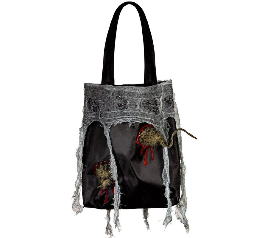 Translation missing: es.Bolso Halloween con Telarañas y Ratas