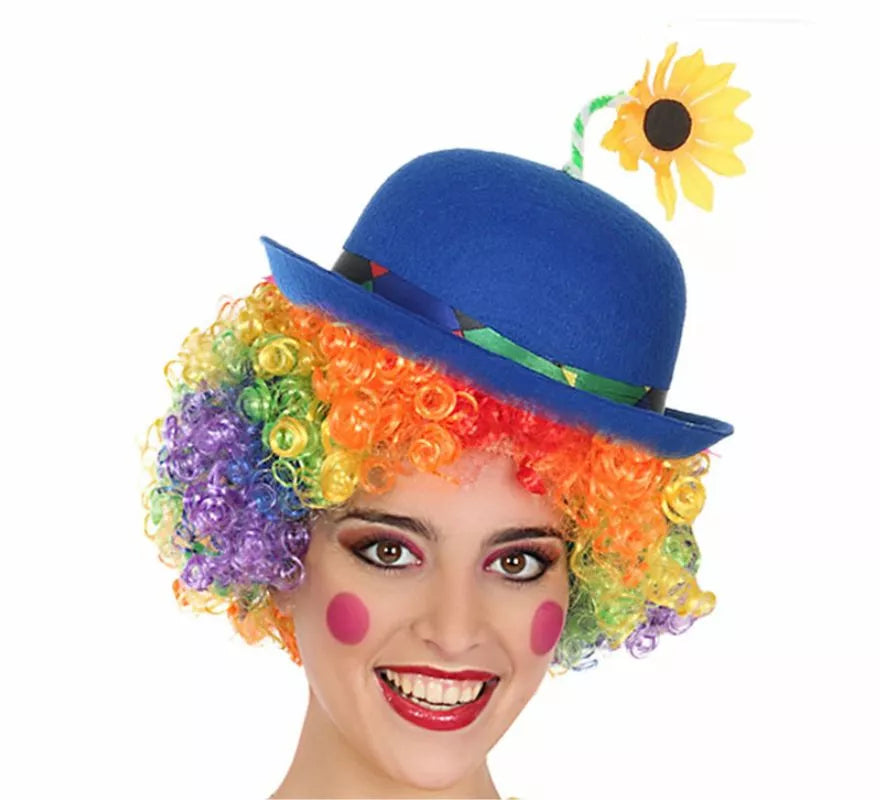 Translation missing: es.Bombín de Payaso con Flor en varios colores