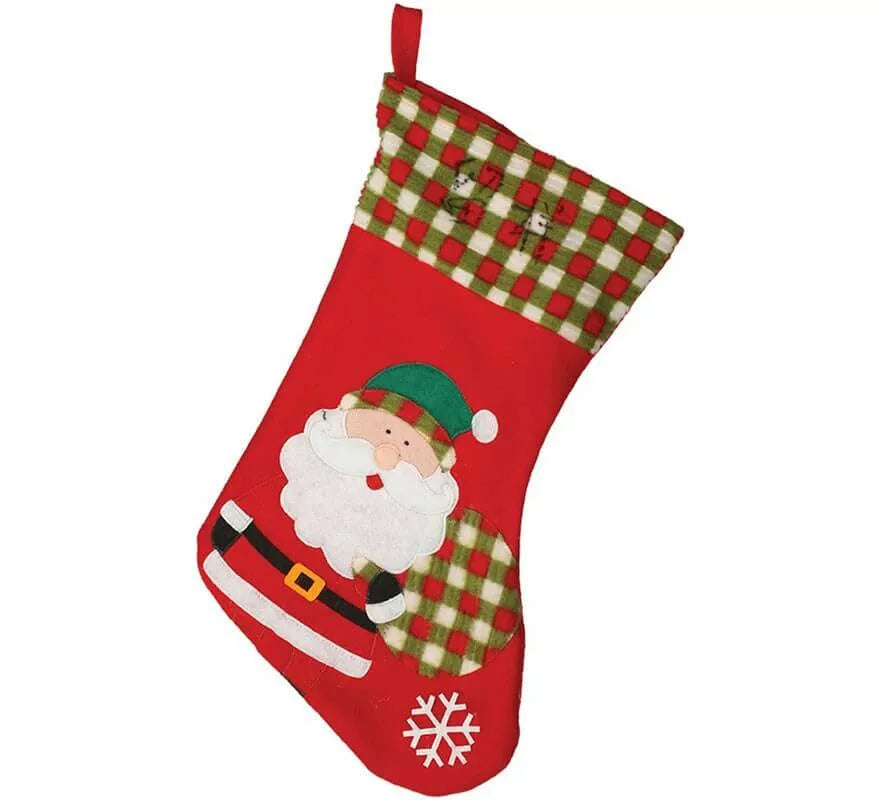 Translation missing: es.Bota con Papá Noel 45 cm