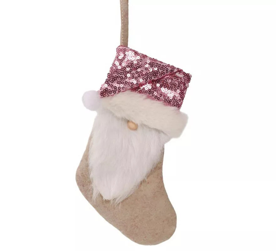 Translation missing: es.Bota de Cabeza Noel Rosa de 23 cms