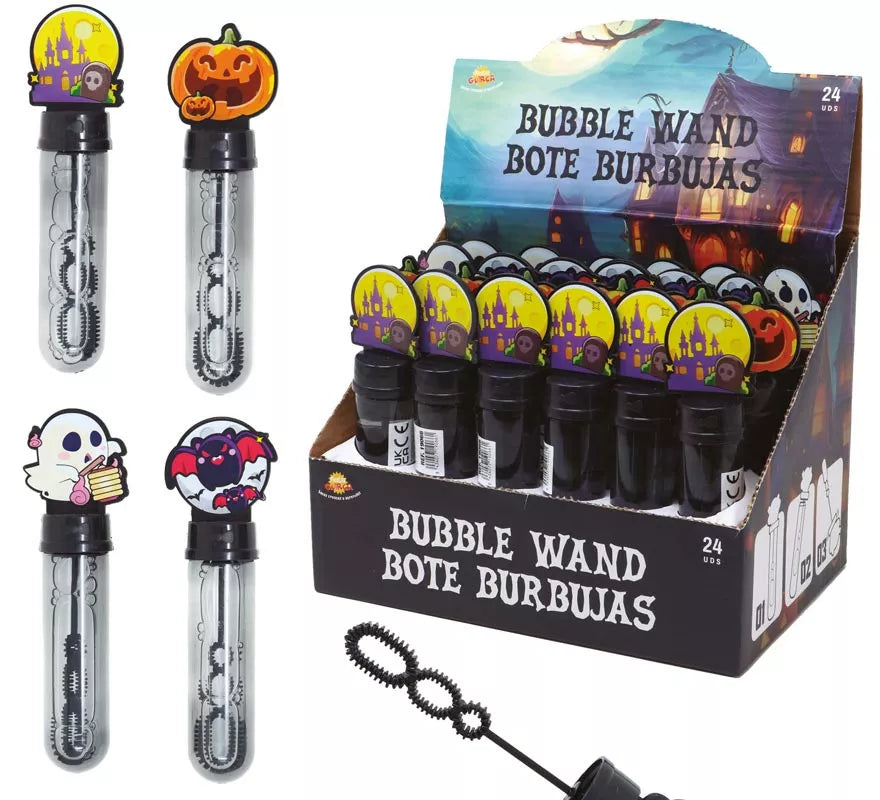 Translation missing: es.Bote de Burbujas Halloween de 14 cm modelos surtidos