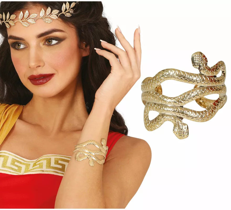 Translation missing: es.Brazalete de Serpiente metálico adulta