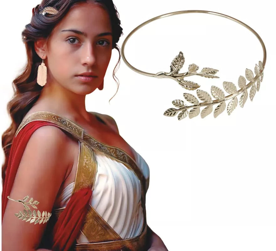 Translation missing: es.Brazalete Romano de Laureles Metálica