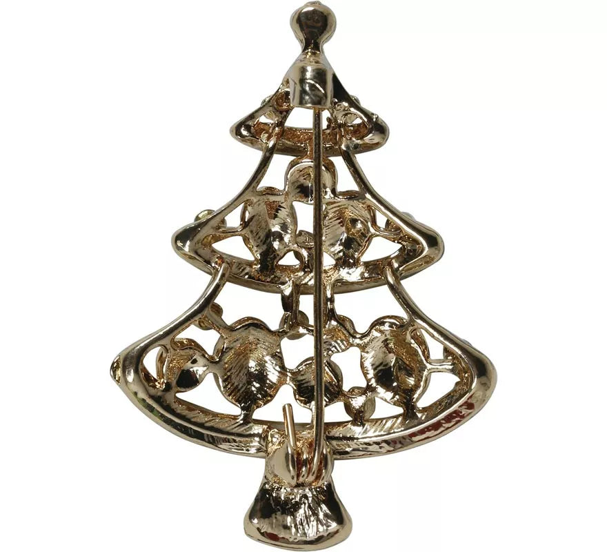 Translation missing: es.Broche Metálico de Árbol de Navidad de 4,5 cm