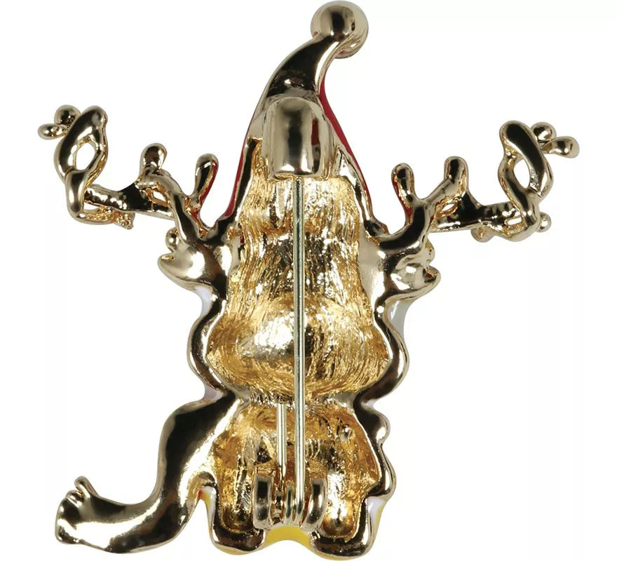 Broche Metálico de Reno Navideño de 3,5 cm