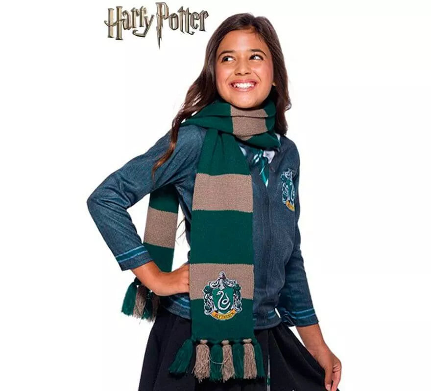 Translation missing: es.Bufanda de Slytherin Harry Potter para niños
