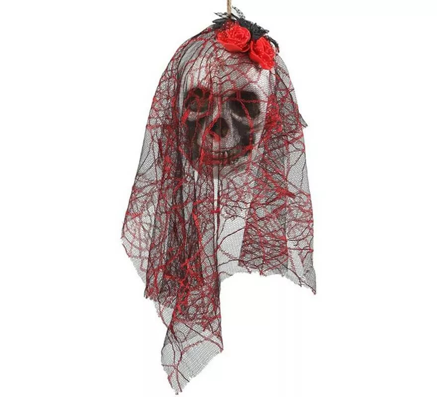 Translation missing: es.Cabeza Colgante del Día de los Muertos 15x30 cm
