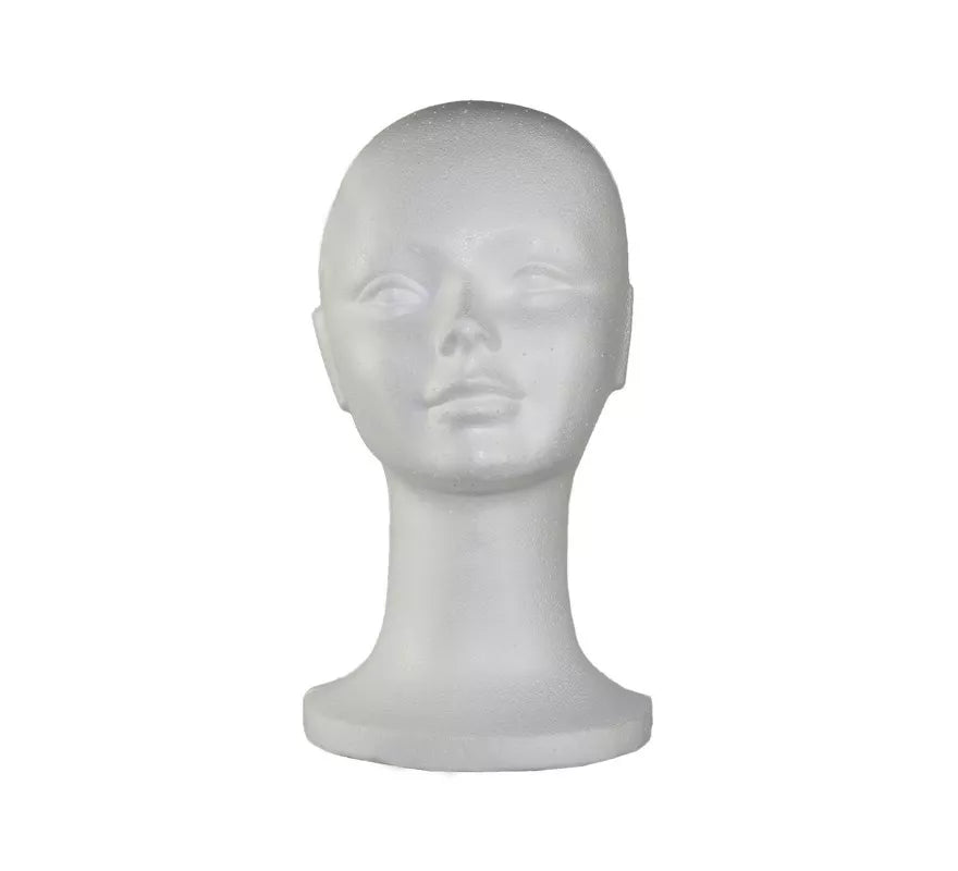 Translation missing: es.Cabeza de Maniquí de corcho para pelucas y caretas