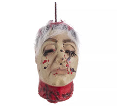 Cabeza Decapitada Colgante de 16x21x28 cm