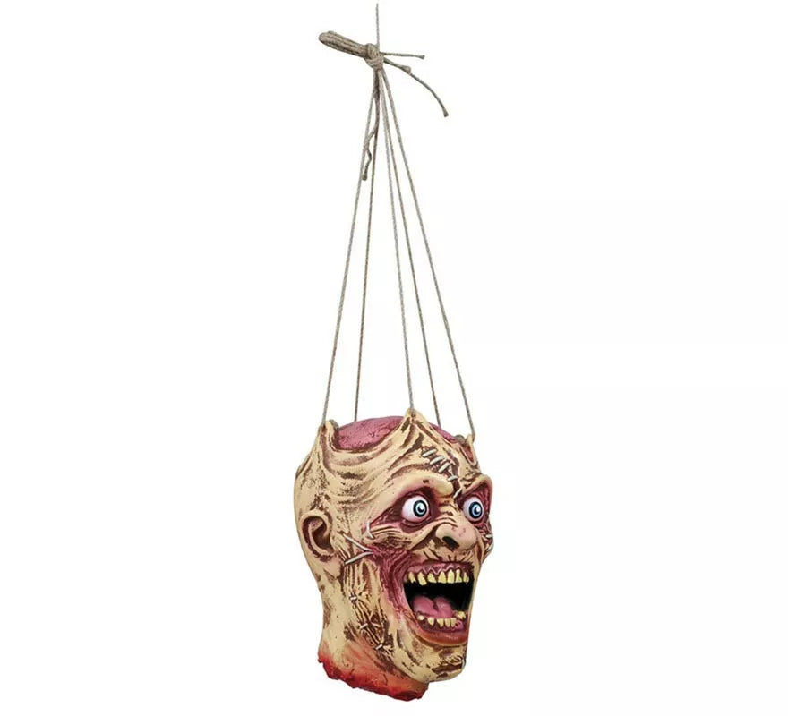 Translation missing: es.Cabeza Zombie Colgante de látex de 28 cm