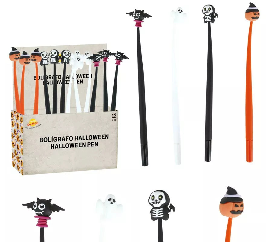 Translation missing: es.Caja de 12 Bolígrafos de Halloween de 22 cm