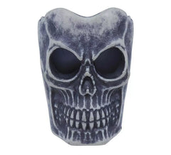 Caja de 12 Calaveras con Vela Led de 6 cm